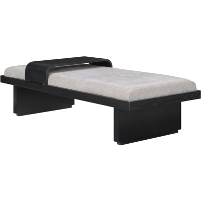 Bryaunna Chenille Fabric Upholstered Bench