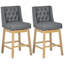 Tabouret de comptoir 26,75 po Basanti-1695834306-1695834304