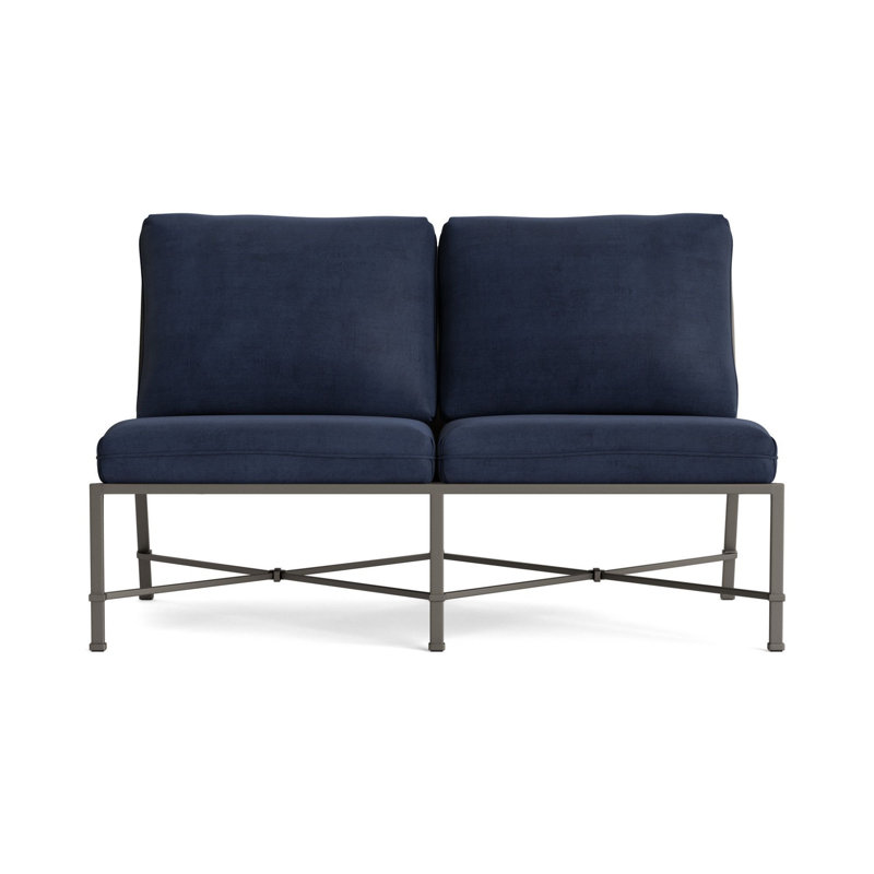 Venetian Outdoor 2 - Seat Loveseat, Fusion Neptune, Mica