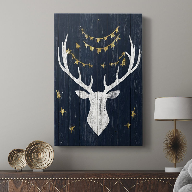 Art des Fêtes de Noël XLV III - galerie sur mesure, H 36 po x l 24 po