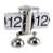 White/Stainless Steel est en rupture de stock