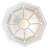 Basham 1 - Bulb Outdoor Flush Mount-1013682129-1013682130