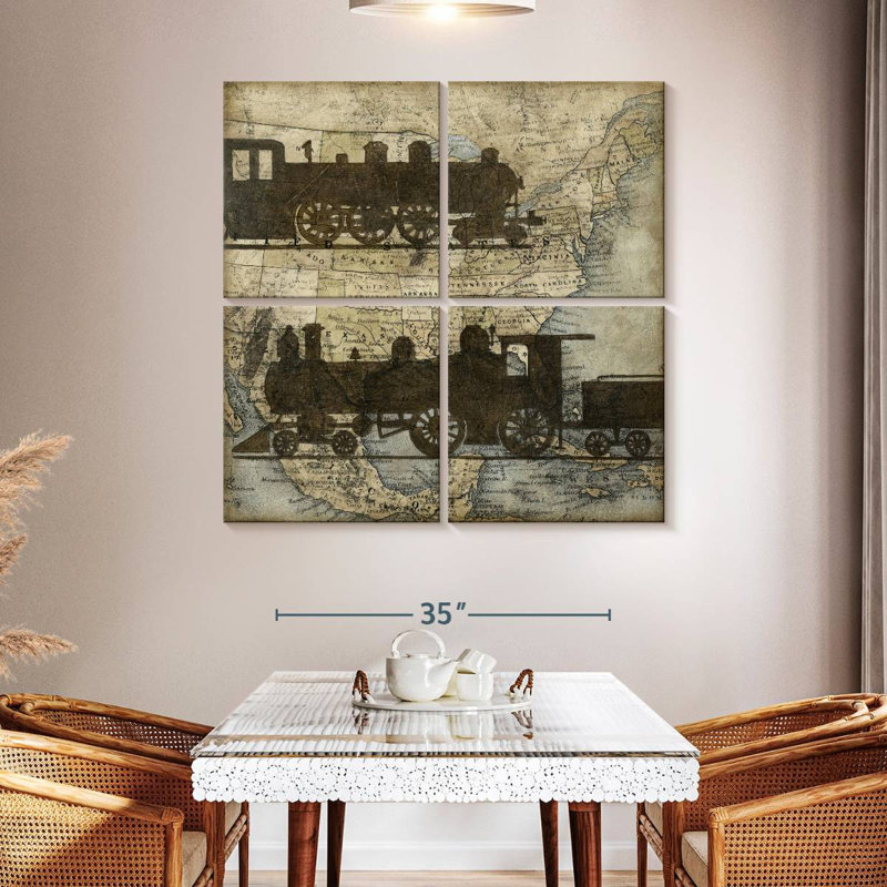 Mehar Travel Silhouette I, 45'' H x 45'' W