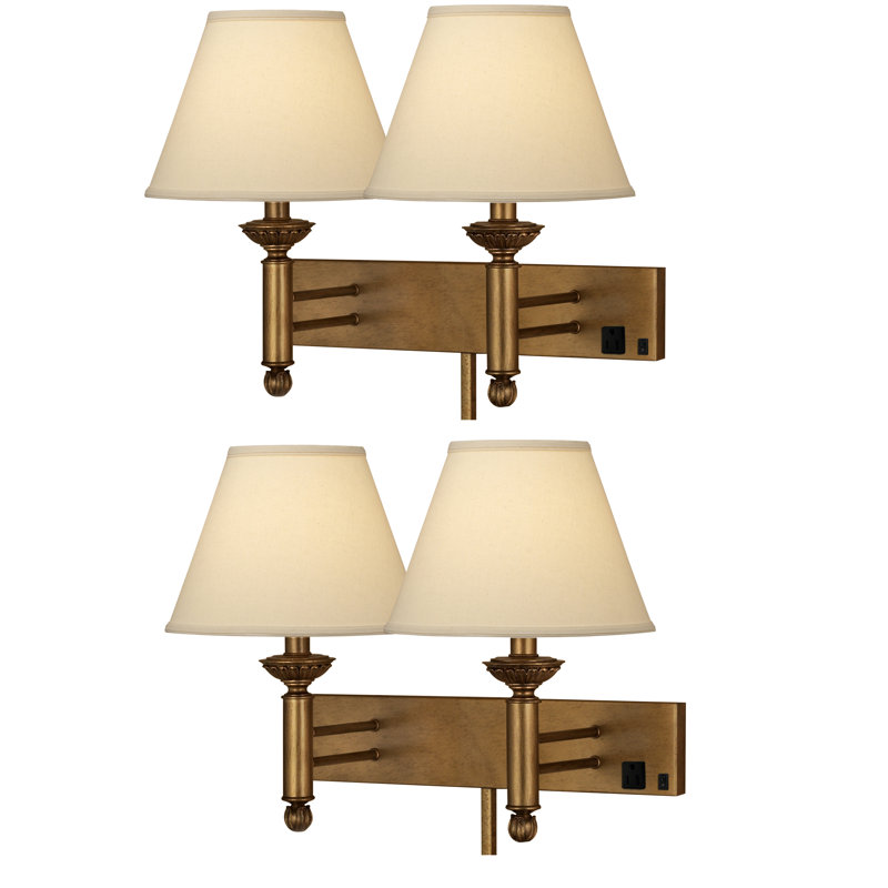 Plug-in Armed Sconce
