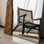Miroir pleine grandeur rectangulaire en bois massif-919254213