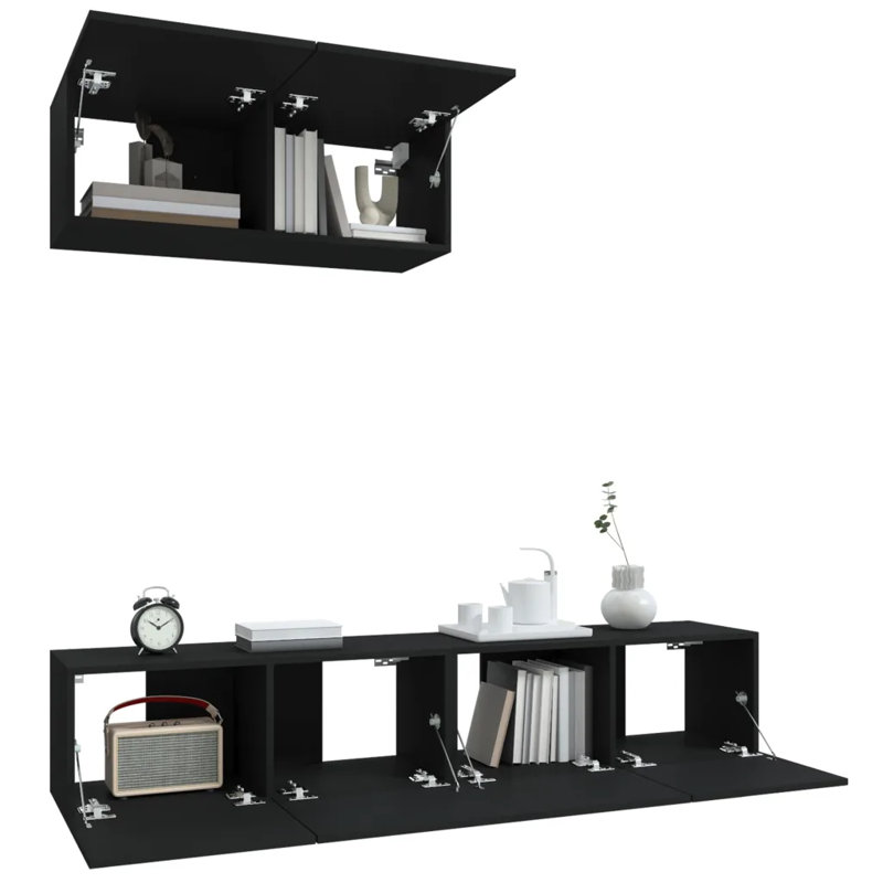Kahden 3 Piece TV Stand for TVs up to 65", 80cm, White