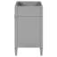 Meuble-lavabo moderne 30 po gris, 3 tiroirs avec tiroir basculant, organisateur de porte d'armoire, tablette réglable, glissières de tiroir en métal lisse, pieds romains exquis, planche et tiroirs en bois massif-1500793772-1500793769