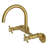 Kingston Brass Concord Double-Handle 2-Hole Wall-Mount Bridge Kitchen Faucet-28237709