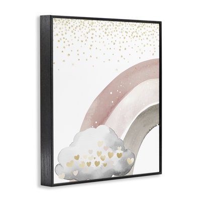 Princess Dreams Rainbow Framed Giclee, design by Christine Simpson Art