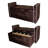 22" Shoe Storage Bench, Suede