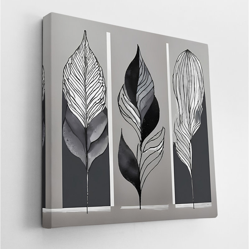 Feuilles artistiques, H 24 po x l 24 po