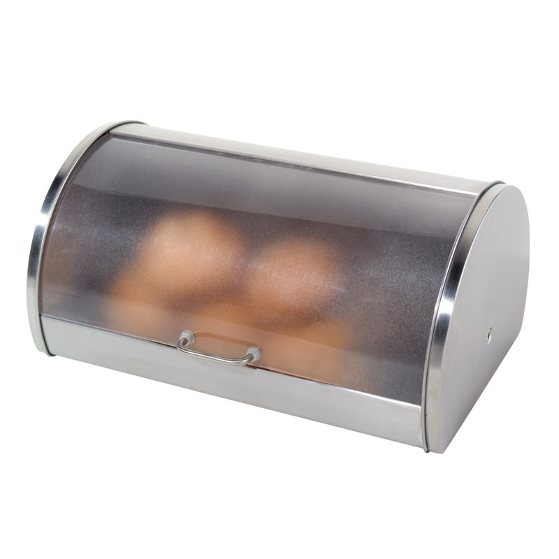 OGGI Neat Bread Box with Frosted Lid