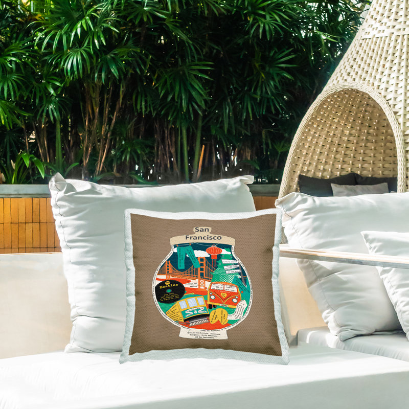 Outdoor Throw Pillow