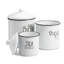 Metal Jar - Set of 3