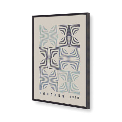 «Midnight Bauhaus Composition», affiche