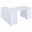 Bureau d'ordinateur en L 3 tiroirs White Driftwood-1262532864