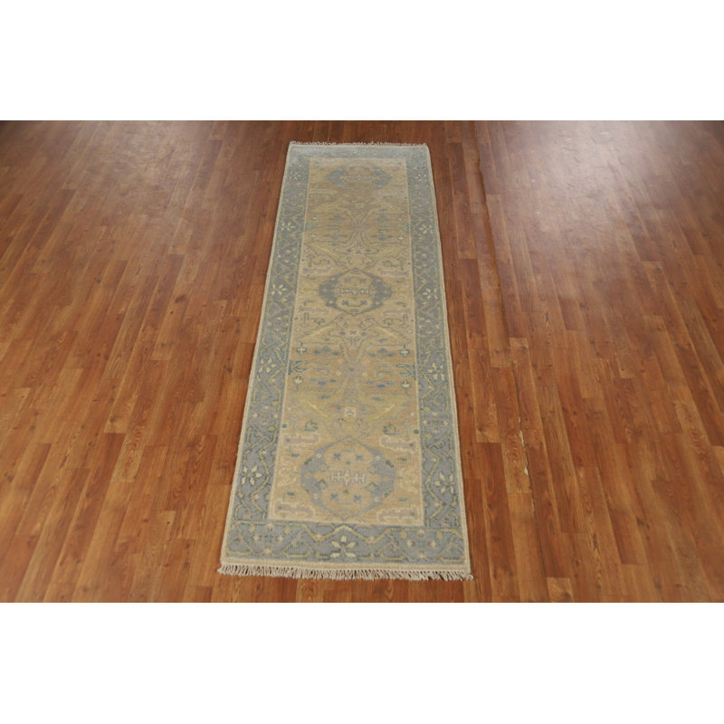 Tapis indien Camel Oushak 3 x 8