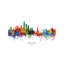 New York Skyline - Wrapped Canvas Painting-1704464811