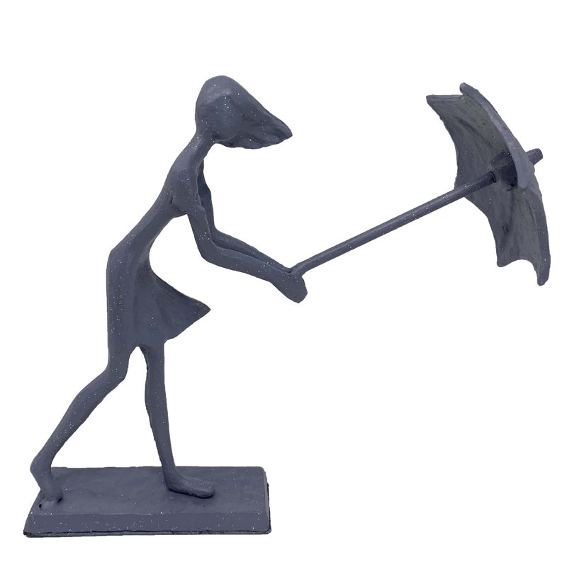 Hewett People Figurines & Sculptures, Grey Shimmer