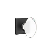 Double Dummy Hampton Crystal Knob with Square Rose