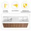 Meuble-lavabo mural 60 po avec lavabo, lavabo à double rebord épais en résine-1429320708-1429321210-1429320707