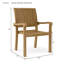 Aspen Outdoor Teak Dining Armchair