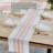 Antique White Stripe Coral Indoor/Outdoor Runner 12X36-239568878-239568877
