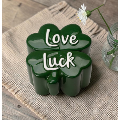 Shamrock Salt and Pepper - Love & Luck