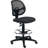 Traditional Backed Adjustable Height Ergonomic Lab Stool with Footring Wheels-1224889558