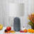 Simple Designs 17.88" Cozy Autumn "Hello Fall" Pumpkin-Shaped Table Lamp With Drum Shade,-718155057