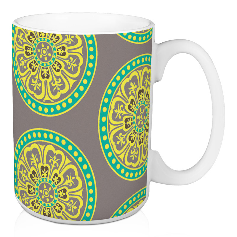 Grande tasse à café médaillons Ornellas