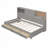 Wooden Daybed with 3 Storage Drawers, Upper Soft Board, shelf, and a set of Sockets and USB Ports-1381903911-1381903907