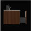 Commode de salle de bain rayée en bois de noyer, avec lavabo en céramique, commode flottante murale moderne pré-assemblée-2041902868-2041902870