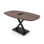 Pavert Arc Boat Conference Table with Metal X Base | Electrical Unit