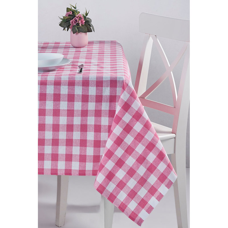 Nappe Chon Elegant, 85% coton / 15% polyester, 63,0 po x 102,4 po | Facile à nettoyer, lavable à la machine à 86-104 ° F | Conception rose élégante pour la salle à manger et les occasions spéciales, durable et polyvalente