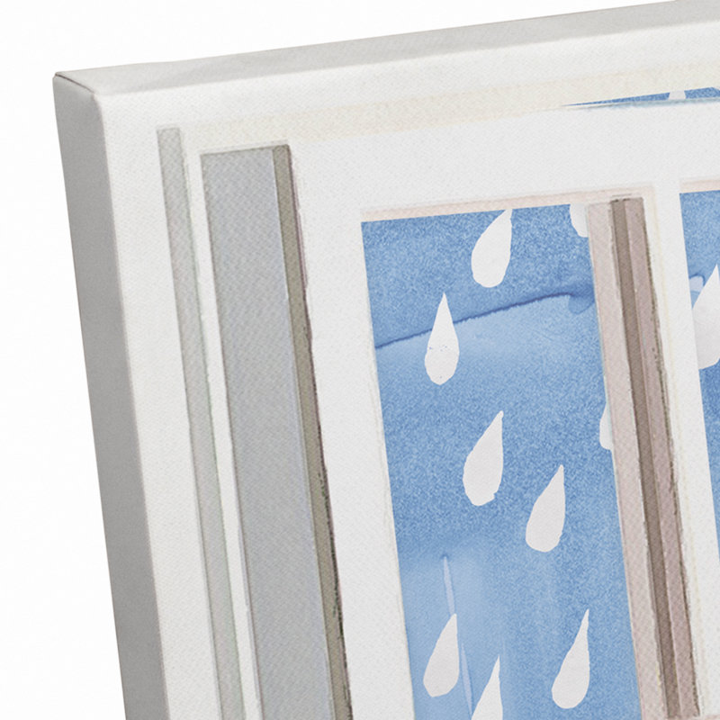 Apprenez à danser dans l’art sur toile de pluie Mattie, H 20 po x l 30 po x P 1,25 po