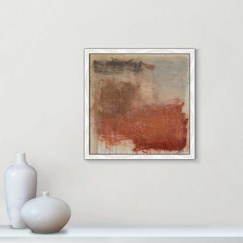«Autumn Over The Rivera» par Casa Fine Arts, H 17 po x l 17 po x P 0,75 po, Reproduction encadrée blanche sans passe-partout