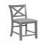 Ensemble de table de salle à manger, ensemble de table carrée en bois, ensemble de table de cuisine à hauteur de comptoir avec table carrée et chaises rembourrées-1467833710