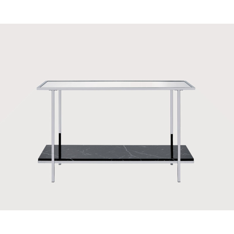 Dateland 48'' Glass Top Console Table