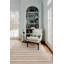 Jute / Sisal Striped Area Rug in Brown-749264571