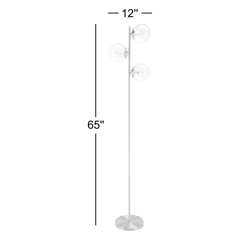 Bridgnorth 65'' Gold Floor Lamp