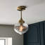 Rodolfo Glass Semi Flush Mount-1936757191