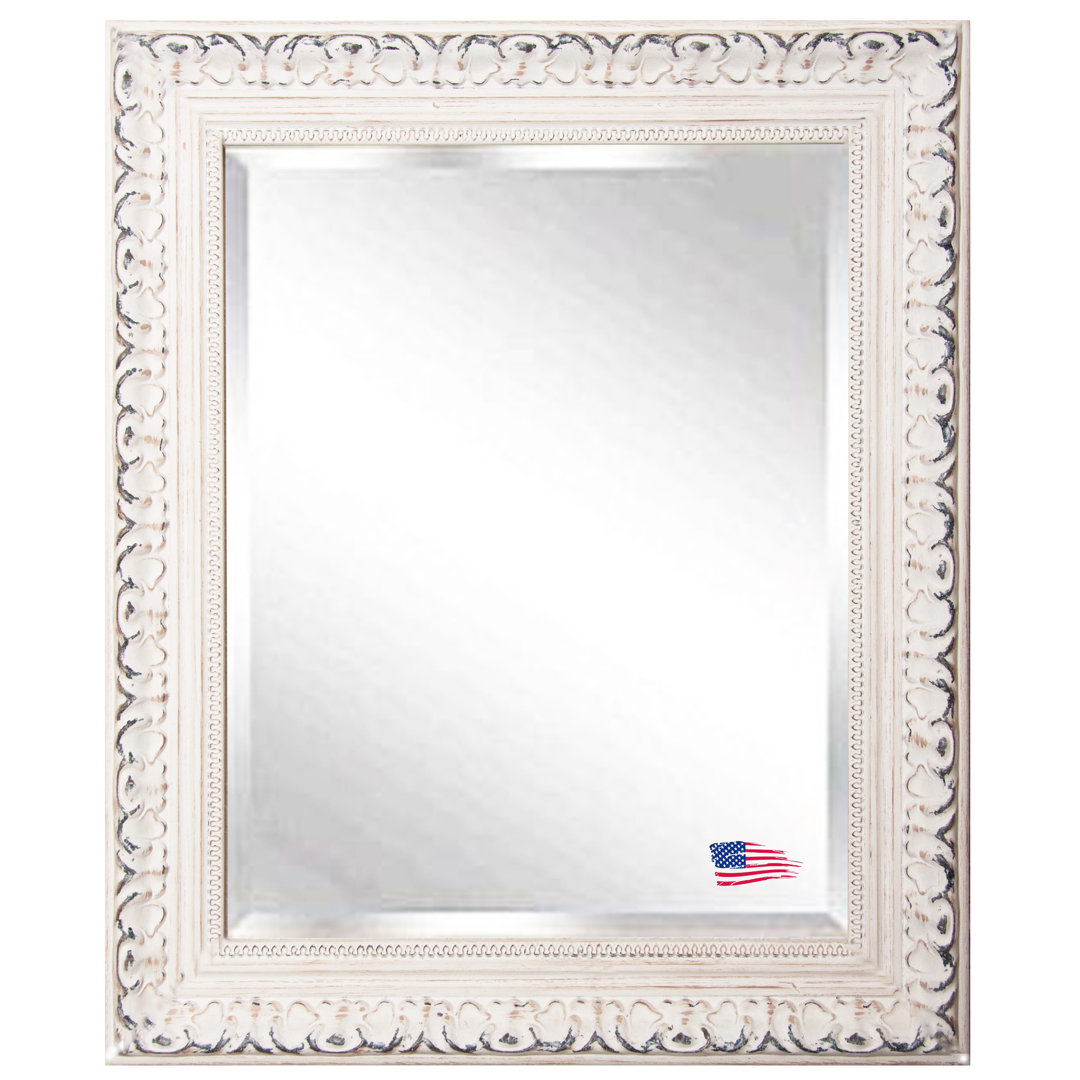 Seeman Wood Flat Wall Mirror Laurel Foundry Modern Farmhouse®