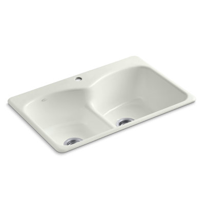 Évier de cuisine à montage sur plan L 33 po x l 22 po Langlade®