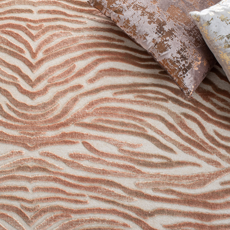 Tapis couleur chameau / crème Heie