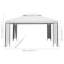 Obert 4m x 3m Steel Pop Up Gazebo-1423993217