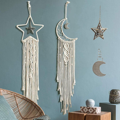 Moon Star Dreamcatcher Decoration