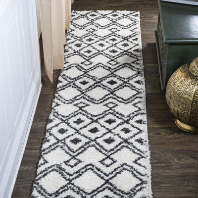 Tapis blanc / gris Caimari