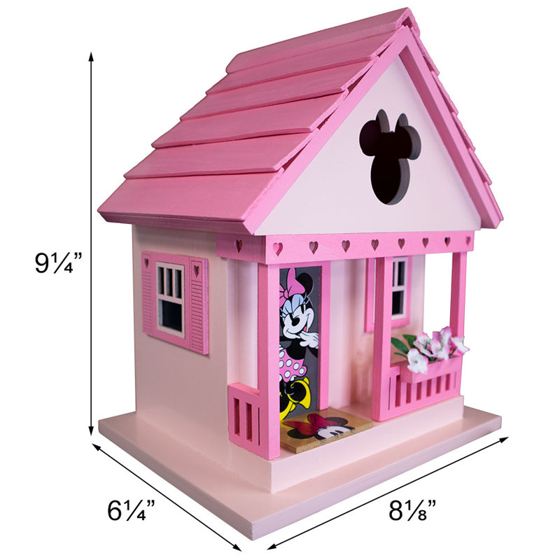 Birds Of A Feather Series M-i-n-n-i-e Cottage 9.5 in x 6.7 in x 6.5 in Birdhouse