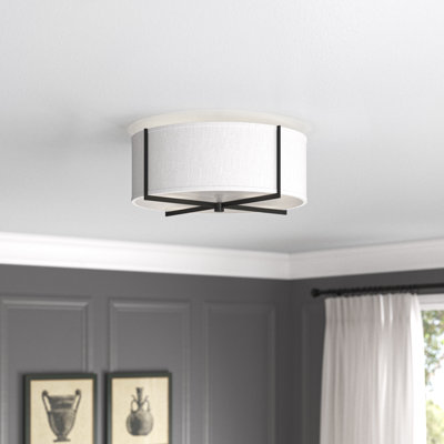 Plafonnier semi-encastré 3 lumières 19,5 po Axis